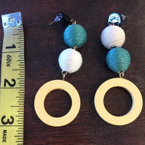 Hot summer boho rope ball gypsy Earrings jewelry - Picture 6 of 8